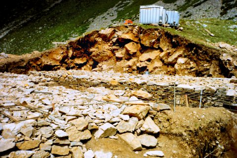 The Torsoleto hut foundations